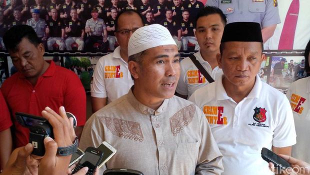 Kapolresta Lubuklinggau AKBP Hajat Mabrur Bujangga saat rilis daging oplosan