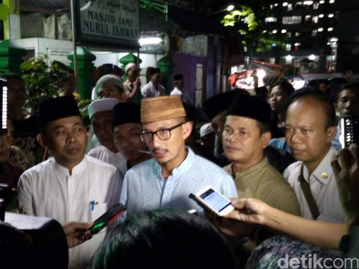 Soal Persekusi, Sandiaga: Jangan Suudzon dengan Aparat