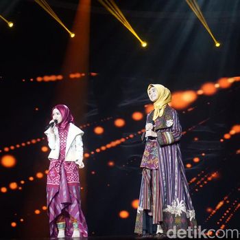 Bella Almira Tampil Jelang Pengumuman Pemenang Sunsilk Hijab Hunt 2017