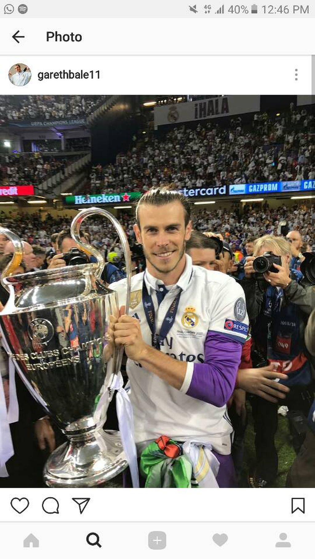 Euforia Madrid Juara Liga Champions Membahana Di Instagram