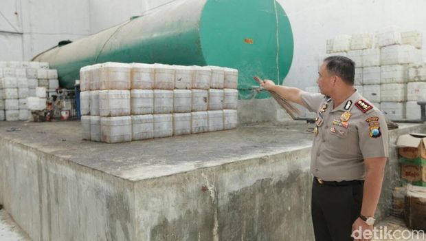 Pabrik Pengolahan Beras di Kabupaten Malang Digerebek Polisi