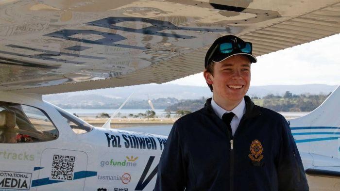 Remaja Tasmania Pecahkan Rekor Terbang Keliling Australia