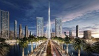 Konstruksi gedung tersebut saat ini sudah dimulai. Konstruksinya saja membutuhkan dana US$ 1 miliar atau sekitar Rp 13 triliun. Pool/Boredpanda.