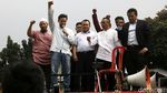 Hanafi dan Dradjad Temui Pendukung Amien Rais di KPK