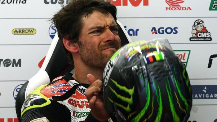 Pebalap LCR Honda, Cal Crutchlow. (Foto: Vincenzo Pinto/AFP) Pebalap LCR Honda, Cal Crutchlow. (Foto: Vincenzo Pinto/AFP)