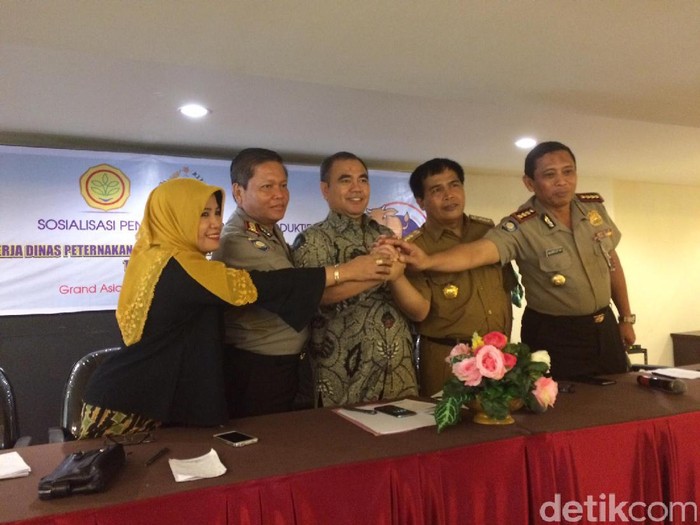 Polri dan Dinas Peternakan Sulsel Awasi Penjualan Sapi Betina