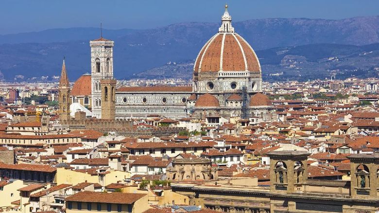 Ilustrasi Kota Florence Ilustrasi Kota Florence
