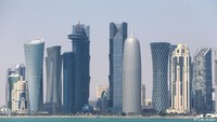 Suhu udara di Qatar sekarang mencapai 46 derajat celcius. Diharapkan dengan cara-cara itu, suhu udara bisa sedikit lebih turun dan tidak menyiksa warga dan juga wisatawan (Getty Images)