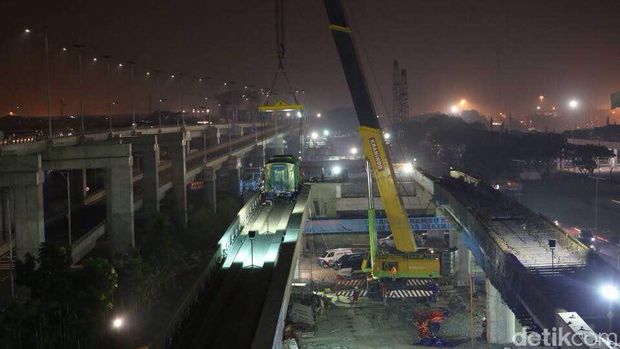 Skytrain Bandara Soekarno-Hatta Beroperasi Bulan Depan