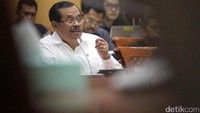 Prasetyo penjelaskan persoalan anggaran.