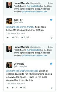 Viral! Pria dengan Segelas Bir Jadi Simbol Perlawanan London