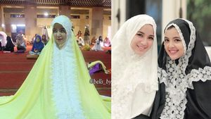 Intip Gaya Para Seleb Saat Salat Terawih Yuk!