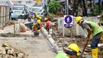 Manjakan Pejalan Kaki, Pedestrian di Jatinegara Dilebarkan