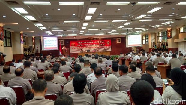Kapolri Jenderal Tito Karnavian di Rupatama Mabes Polri.