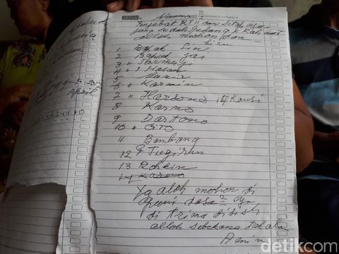 Ini Catatan Terakhir Mbah Isnoen Sebelum Wafat di Masjid As Sakinah