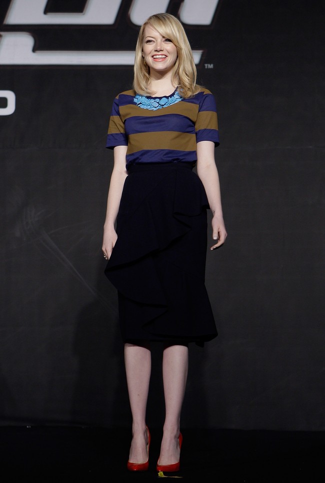 Emma Stone tidak mau lagi membuat akun social media setelah Twitter-nya di-hack pada 2012. Trauma, mungkin? Foto: Getty Images