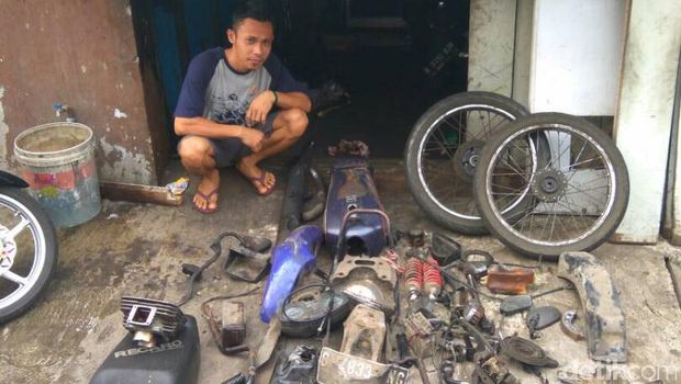 Komponen motor sudah tidak layak pakai
