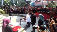 Resmikan Patung Sukarno, Megawati: Pancasila Harus Masuk Kurikulum