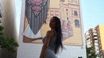 Di Instagram, Georgina malah jarang memajang foto bersama Ronaldo. Foto: Instagram