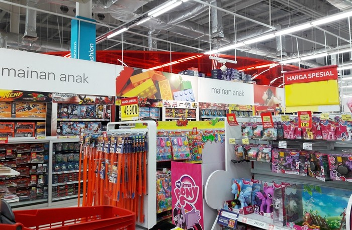 Mainan Serba Diskon 20% di Transmart dan Carrefour