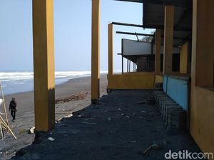 Ratusan Bangunan di Bantul Terancam Gelombang Tinggi Pantai Selatan