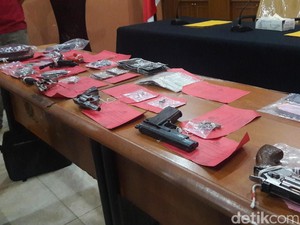 Ungkap 3 Kasus Curanmor, Polisi Sita Senjata Api
