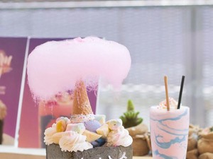 Unik! Kafe di Malaysia Ini Buat Honey Toast Berbentuk Unicorn Sungguhan