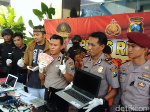 Tiga Pelaku Spesialis Pencurian Rumah Kosong Ditangkap