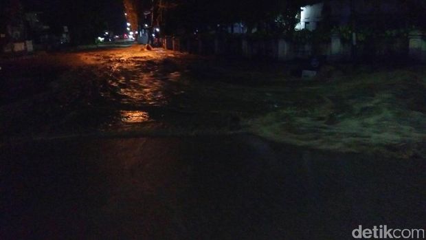 Banjir di Kabupaten Garut. 