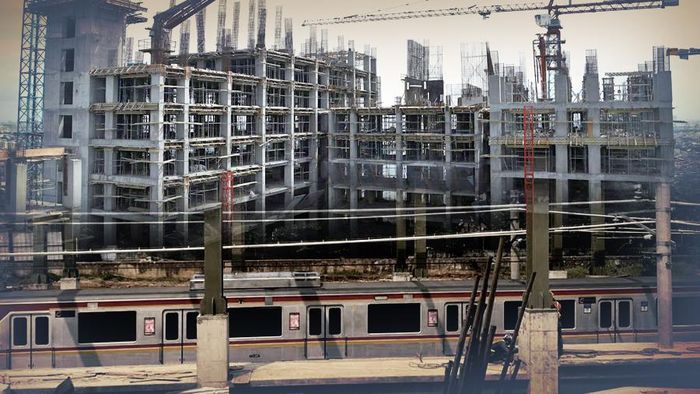Proyek Rusun 'Nempel' Stasiun Proyek Rusun 'Nempel' Stasiun