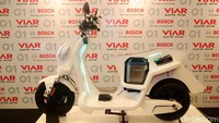 Untuk membuat motor listrik ini, Viar menggandeng pemasok otomotif asal Jerman, Bosch. 