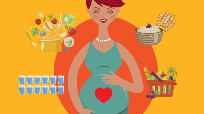 Infografis: Tips Menjalankan Puasa dengan Aman Bagi Ibu Hamil