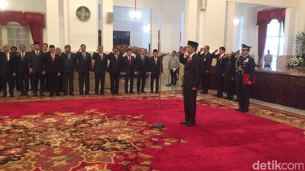 Pelantikan UKPPIP oleh Presiden Jokowi / 