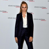 Cara Delevingne attends the Louis Vuitton Series 3 VIP Launch on September 20, 2015 in London, England.  (Photo by Anthony Harvey/Getty Images)
