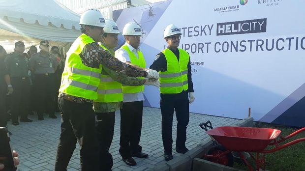 Terminal Helikopter Pertama di RI Mulai Dibangun, Luasnya 2,8 Hektar