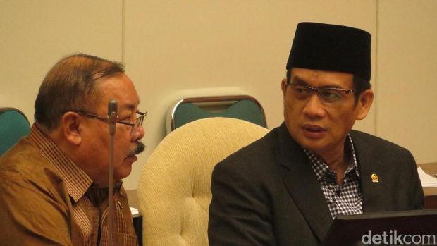 Ketua dan Wakil Ketua Panja RUU Terorisme / 