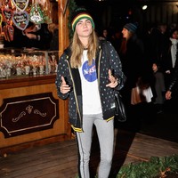 Cara Delevingne attends the Winter Wonderland VIP launch on November 21, 2013 in London, England.  (Photo by Gareth Cattermole/Getty Images)