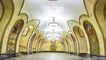 Cantiknya Stasiun Kereta Bawah Tanah Rusia