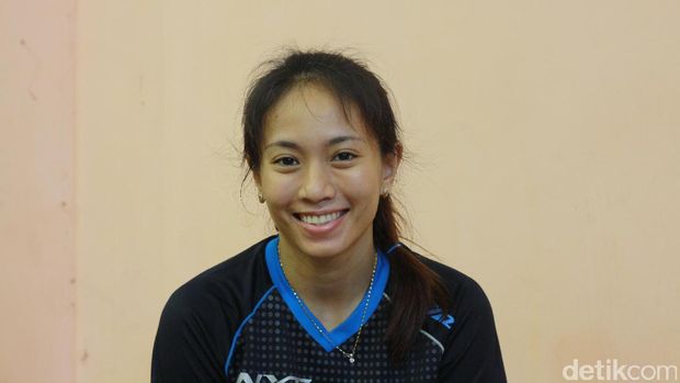 Berlian Marsheilla, libero timnas voli putri