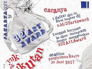 Jakarta 32°C Buka Penghargaan bagi Seniman Muda Indonesia