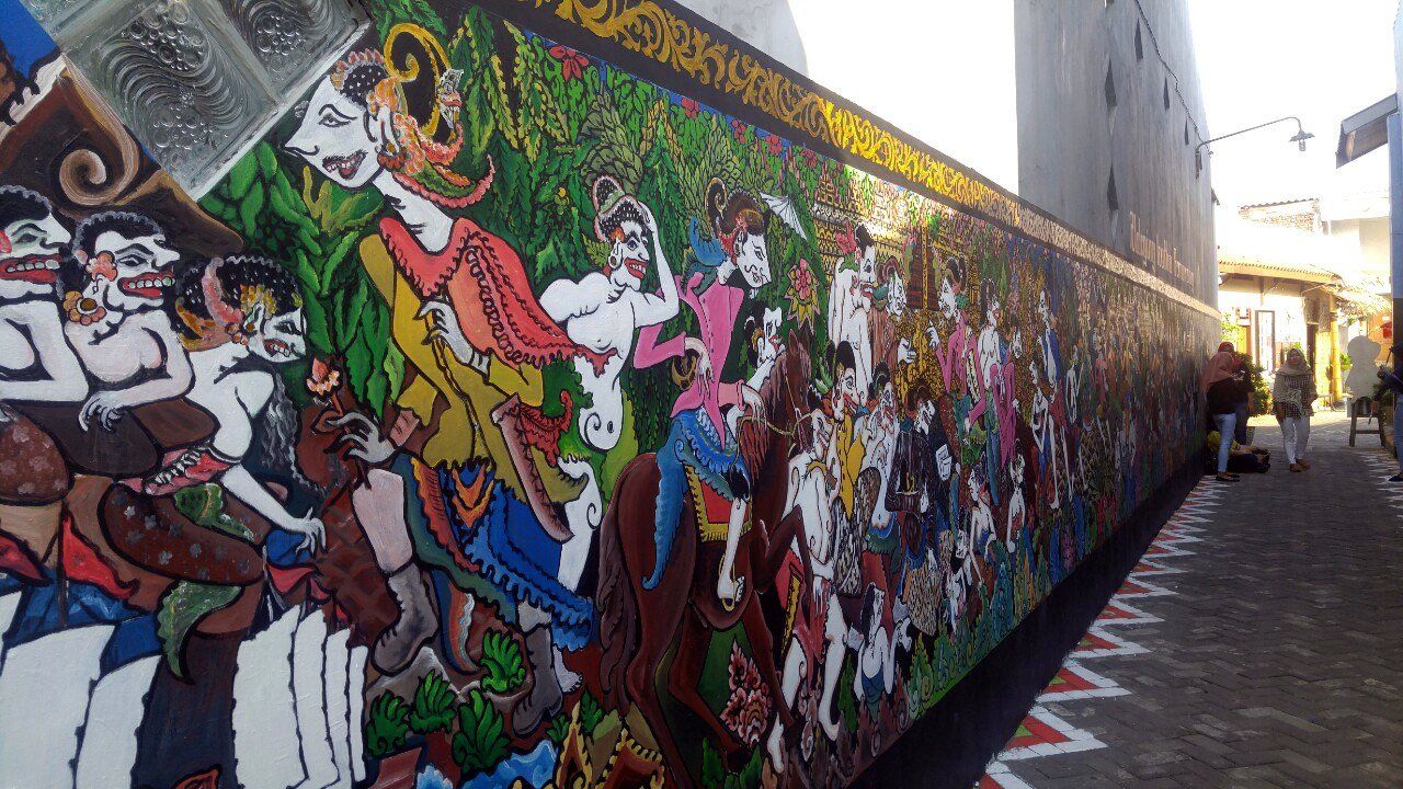 Lorong Instagramable Kampung Batik di Semarang