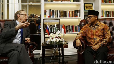 Dubes Rusia Temui Ketum PKB Cak Imin