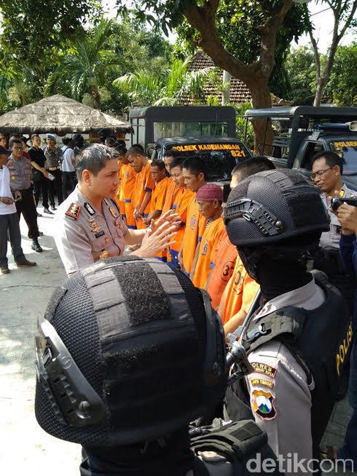 198 Preman dan Ratusan Motor Diamankan Polresta Probolinggo