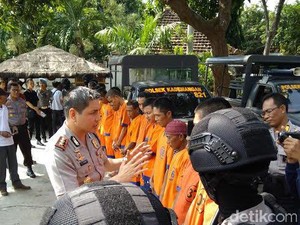 198 Preman dan Ratusan Motor Diamankan Polresta Probolinggo