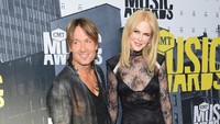 Nicole Kidman yang datang mendampingi sang suami, Keith Urban di acara CMT Awards di Nashville, AS pada Rabu (7/6) waktu setempat. Michael Loccisano/Getty Images for CMT