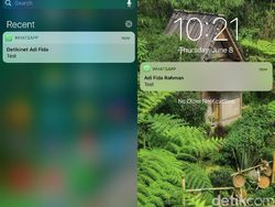 Perbandingan Tampilan iOS 10 dan iOS 11