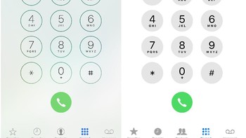 Apple turut memoles tampilan dial telepon. Foto: detikINET/Adi Fida Rahman