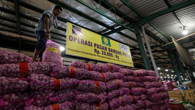 Bawang Putih Rp 45.000/Kg, Pemerintah Impor 100.000 Ton Bulan Depan
