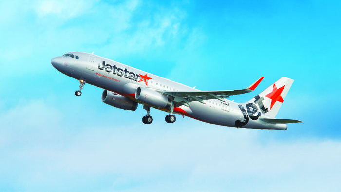 Ilustrasi maskapai Jetstar