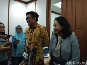 Rini Bertemu Djarot Bahas Kereta Cepat JKT-BDG dan LRT Jabodebek